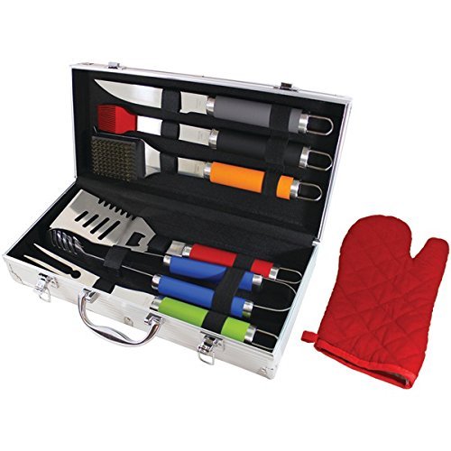 New Chef Basics Select HW5323 7-Piece BBQ Tool Set