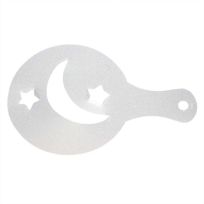 VANKER 16Pcs Latte Art Cappuccino Coffee Barista Stencils DIY Decoration Tool N3
