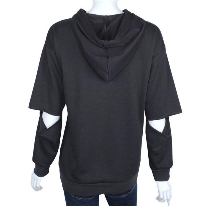 Hoodie Sweatshirt,Morecome Womens Loose Casual Long Sleeve Hoodie Jumper Pullover Coat (S, Blue) N5