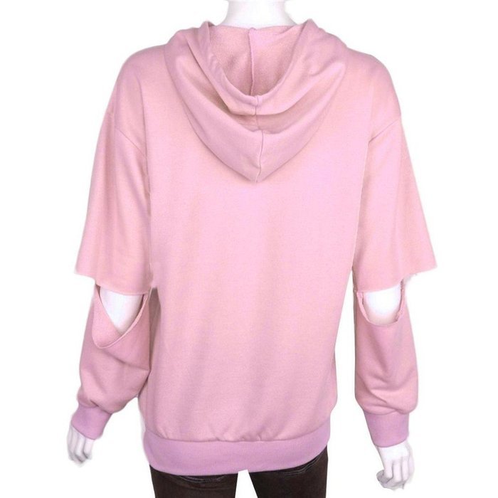 Hoodie Sweatshirt,Morecome Womens Loose Casual Long Sleeve Hoodie Jumper Pullover Coat (S, Blue) N7