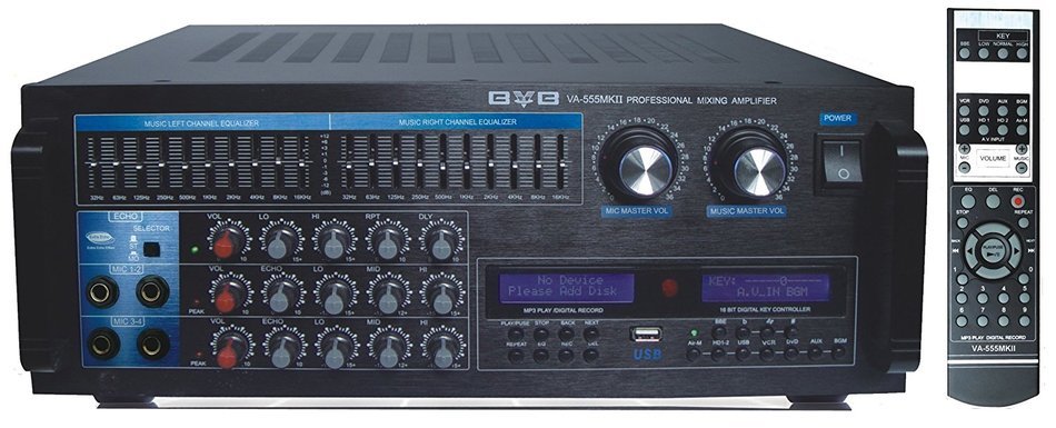 BVB PROFESSIONAL 2000W DIGITAL MIXING AMPLIFIER KARAOKE BUILT IN HDMI, RECORDING FUNCTION & BLUETOOTH N2