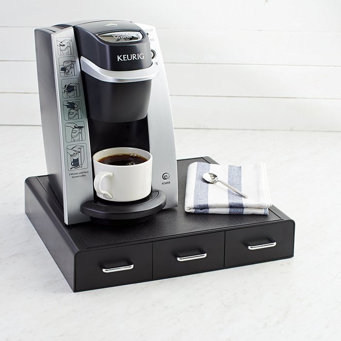 AmazonBasics Coffee Pod Storage Drawer for K-Cup Pods - 36 Pod Capacity N8