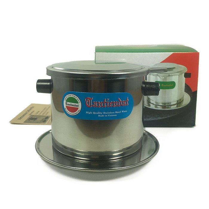 Vietnamese Coffee Filter 11oz (Large) - Stainless Steel Drip Brewer N3