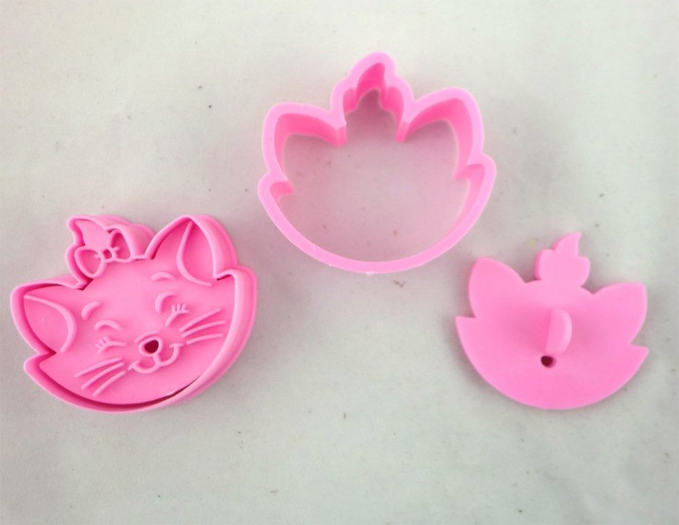9 Styles Cartoon Cake Decortive Mold Cake Topper Cute Cookie Fondant Cake Sugar Craft Chocolate Decorating Plunger... N5