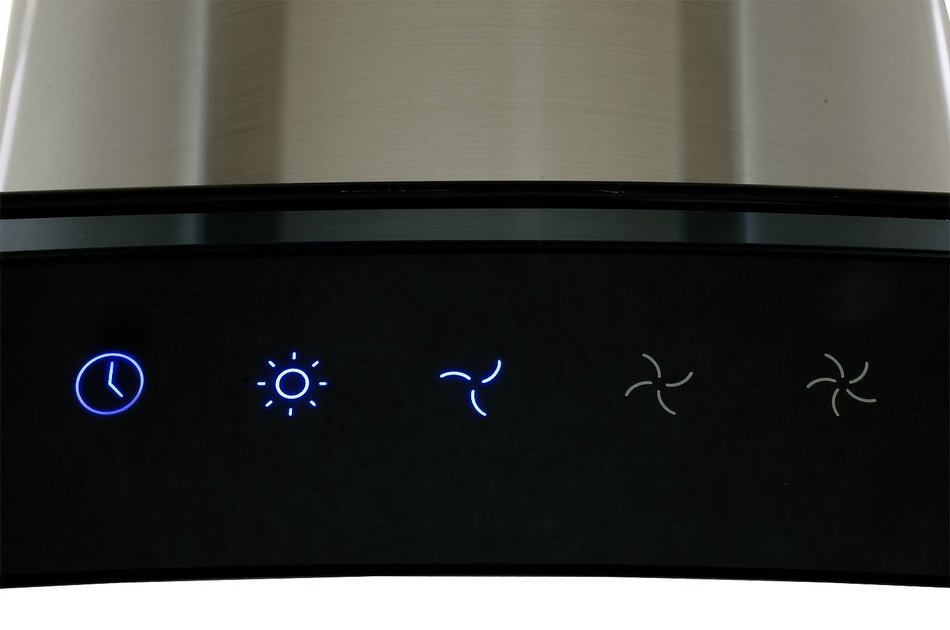 AKDY New 36" European Style Island Mount Stainless Steel Range Hood Vent Touch Control N13