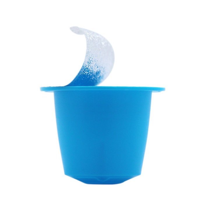 120 pcs Empty Disposable Nespresso Coffee Caspules (White) N15