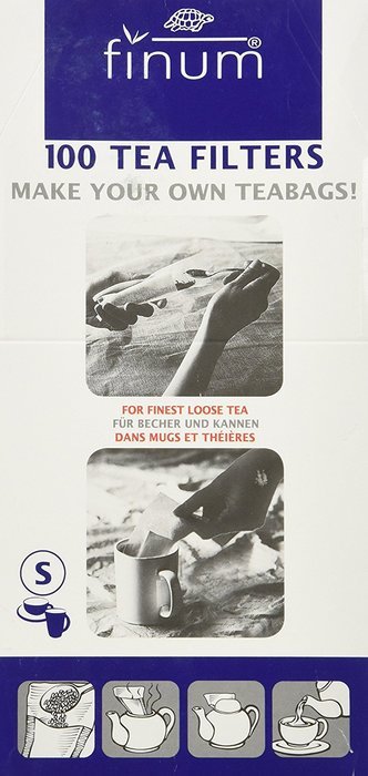 Teeli Flip Teefilters - Small,100 tea filters N4
