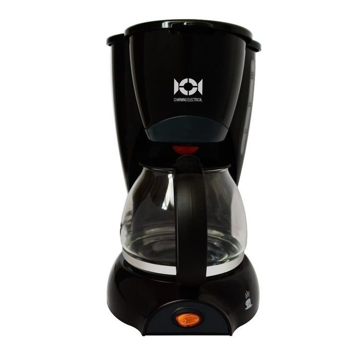 Charming Electrical KM-001 5-Cup Coffeemaker, Black N3