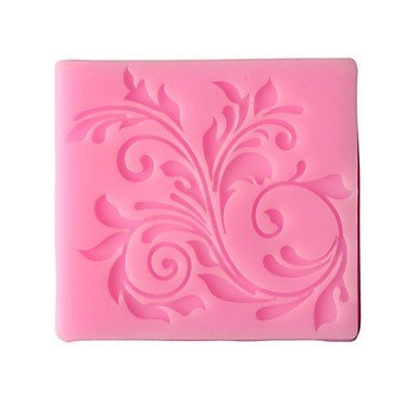 Sher Flower Decorative pattern Fondant Cake Cake Chocolate Silicone Molds,Decoration Tools Bakeware N3