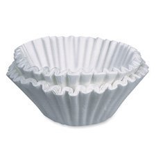 Coffee Filters, Commercial Size, 250/PK, White, Sold as 1 Package, 250 Each per Package