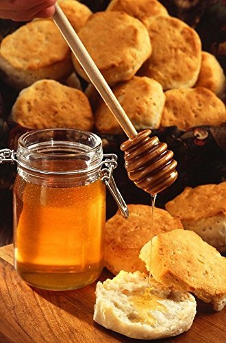 B&Y Mini Wood Honey Dipper Sticks 5Piece Pack N4