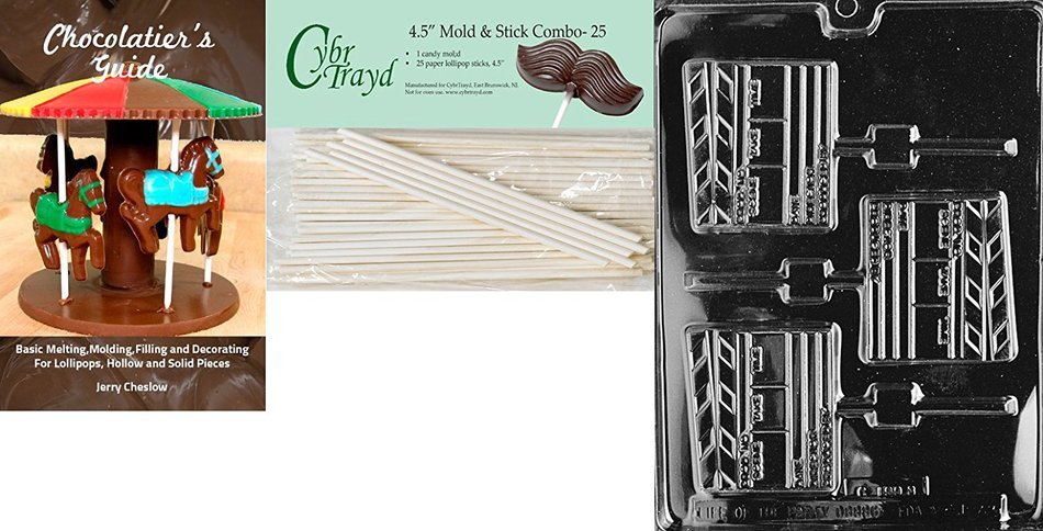 Cybrtrayd J072 Director's Clip Board Jobs Chocolate Candy Mold N2