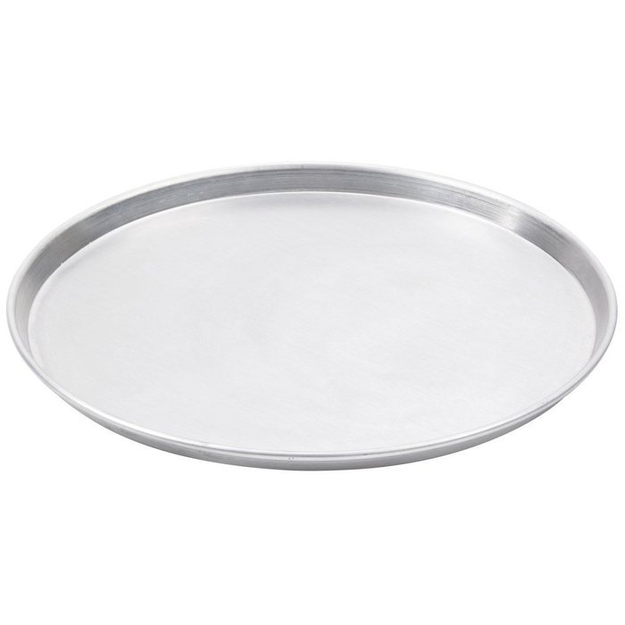American Metalcraft A2009 9" x 1/2" Standard Weight Aluminum Tapered / Nesting Pizza Pan