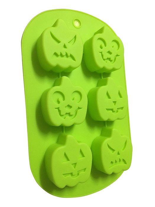 Halloween Carved Pumpkins Candy Jello Baking Mold N3