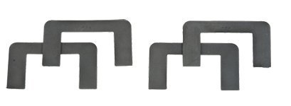 C.R. LAURENCE PPHGK CRL Black Gasket Replacement Kit for Prima Hinges