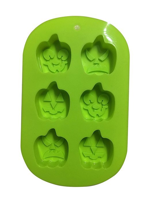 Halloween Carved Pumpkins Candy Jello Baking Mold N4