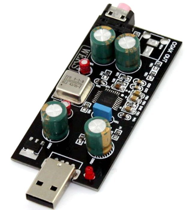 PCM2706 OTG Sound Decoder Module w/ Coaxial Output + 3.5 Analog Output N4