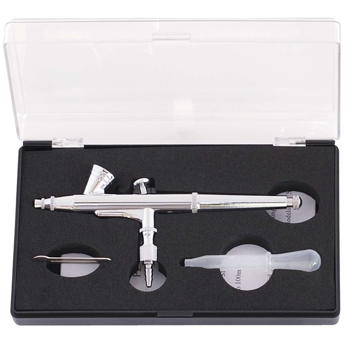 PointZero Pro Airbrush Cake Decorating Set - 12 Chefmaster Colors N2