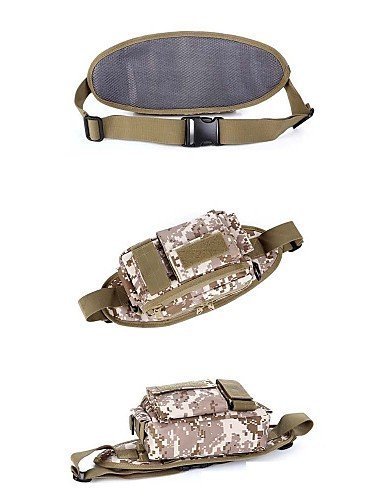 SB@Military Style Outdoor Sports Waist Bag , camouflage N5