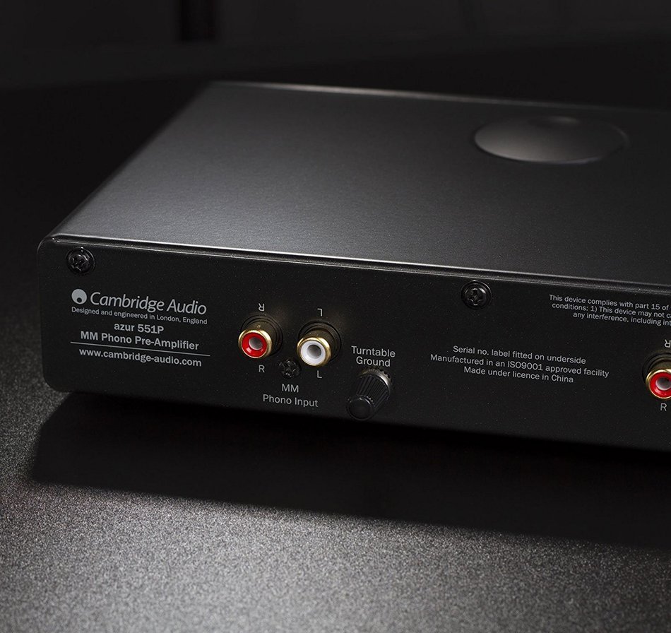 Cambridge Audio - Azur 551P - MM Phono Preamplifier - Black N2