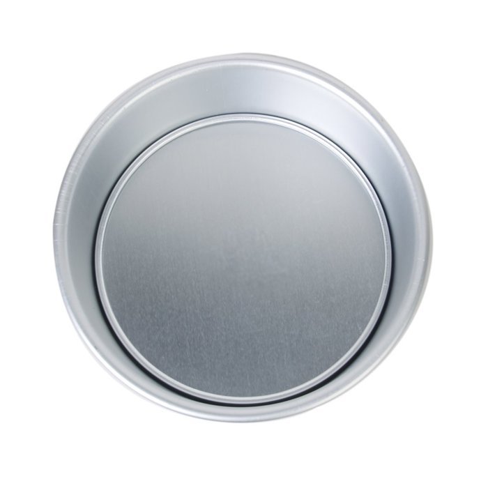 Click Down 6 Inch Aluminum Sandwich Cake Baking Tin Pan Mould Box Round Deep Loose Base Bottom N2