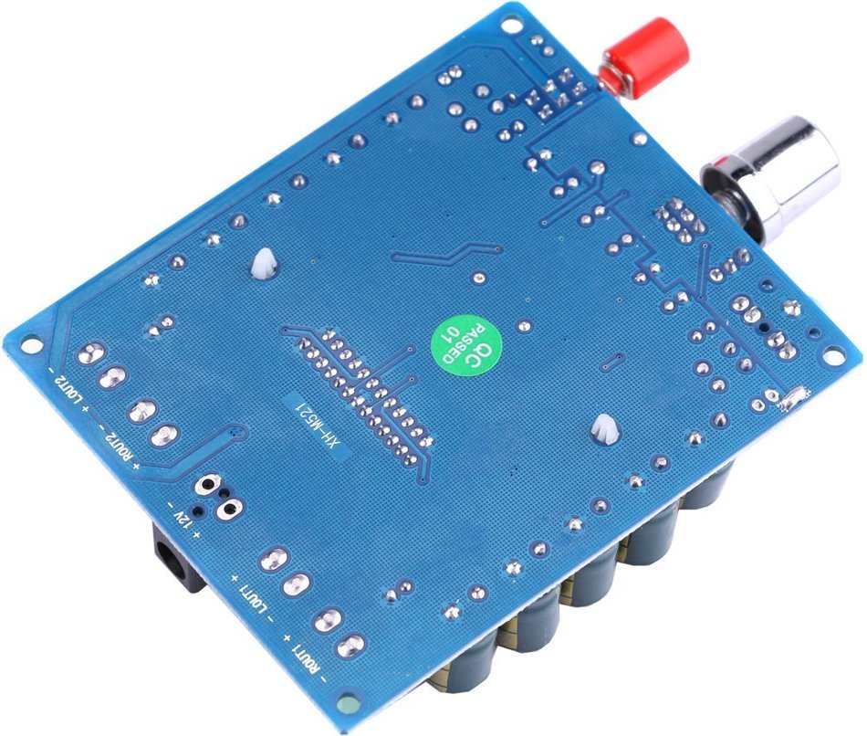 Yeeco TDA7850 Digital Audio Power Amplifier Ampli Board Hifi Stereo Audio Amplify 50W*4 Channel DC 12-16V AMP... N3