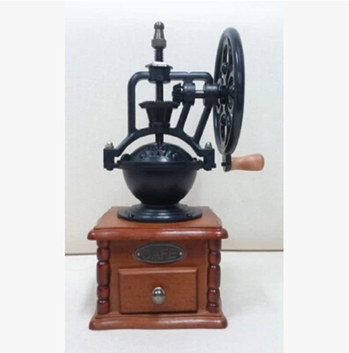 Global King Antique Classic Coffee Bean grinder For Starbucks Coffee Grinder, Hand-crank Coffee Mill coffee Machine N6