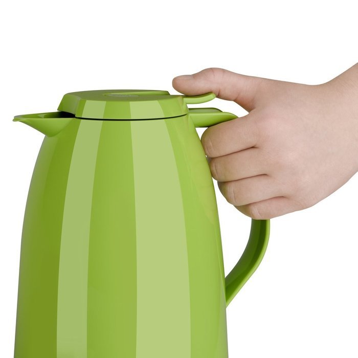 Emsa Mambo High Impact Plastic Thermal Carafe with Glass Liner, 51 oz, Green N2