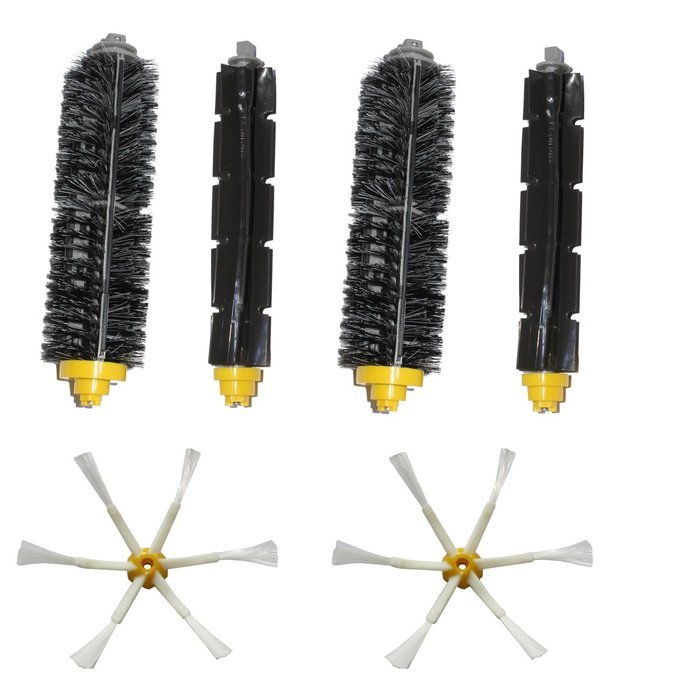 I-Clean Replacement Brush For iRobot Roomba 700 series 760 770 780 Bristle Brush Flexible Beater Brush Sidebrush... N3