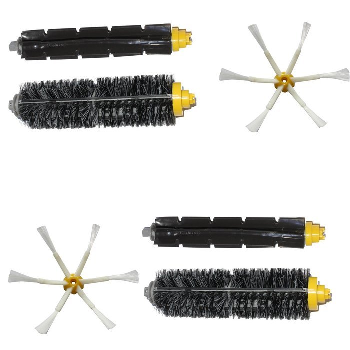 I-Clean Replacement Brush For iRobot Roomba 700 series 760 770 780 Bristle Brush Flexible Beater Brush Sidebrush... N4