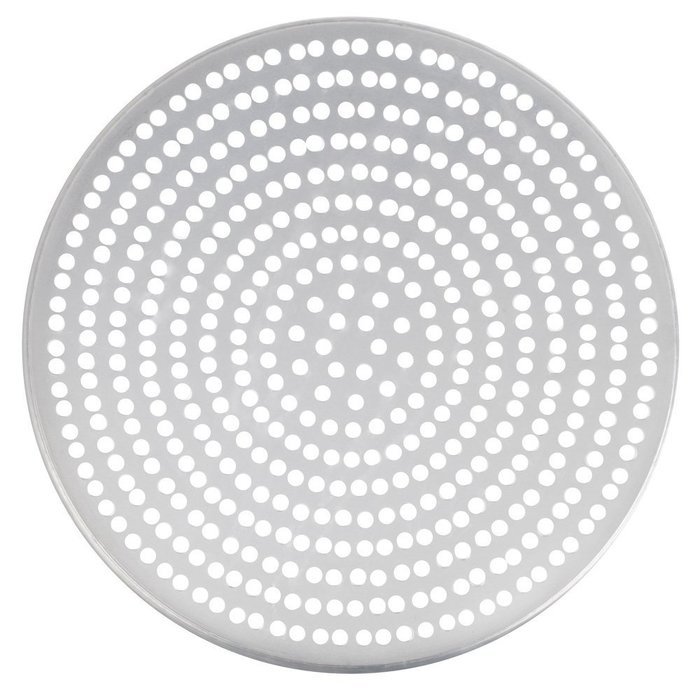 American Metalcraft A4016SP 16" x 1" Super Perforated Standard Weight Aluminum Straight Sided Pizza Pan