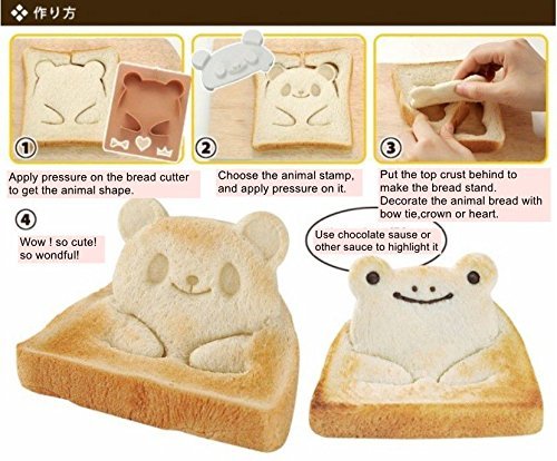 Sandwich Cutter Taidea Best Adorable Animals Pocket Bread Cutter, Hand Tools Sandwich Kit, Food Deco, Sandwich... N6