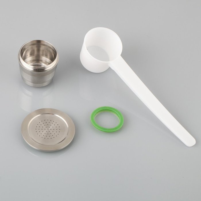 VERY100 Permanent Coffee Filter - NEW Stainless Steel Compatible For Nespresso Machine - Clever Innovative Coffee... N3
