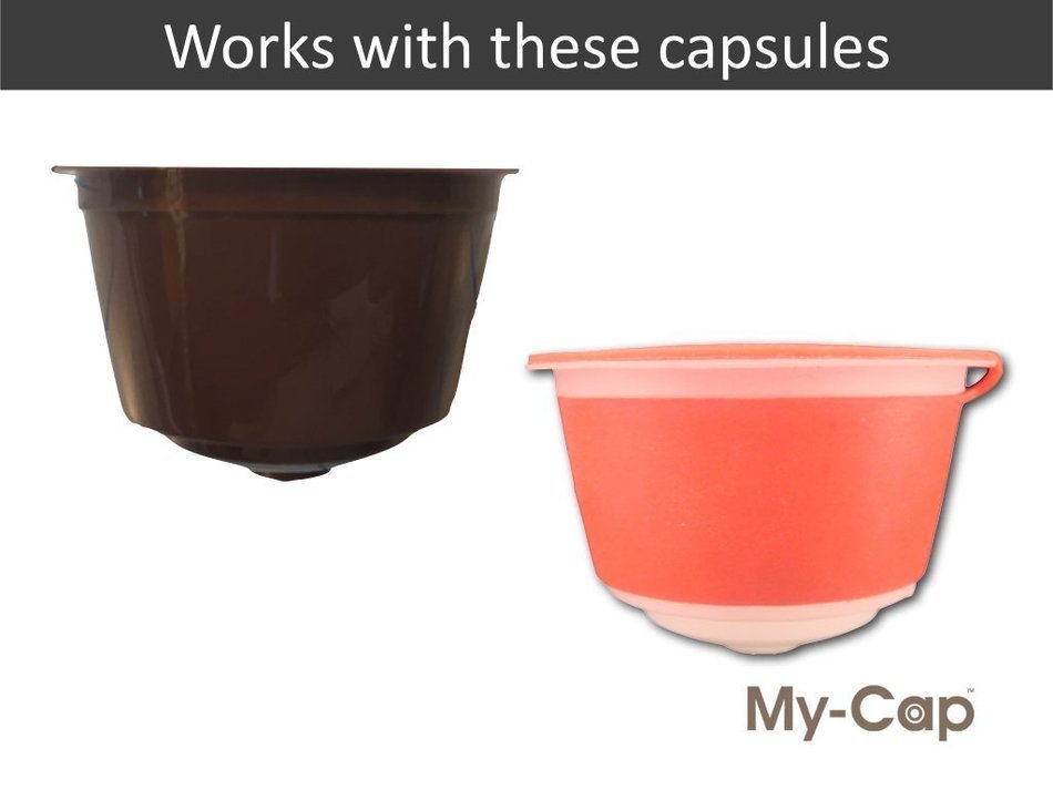 My-Cap's 400 Filters and 3 Crema Discs for use with Reusable Capsules for use with Nescaf&eacute; Dolce Gusto Brewers... N2