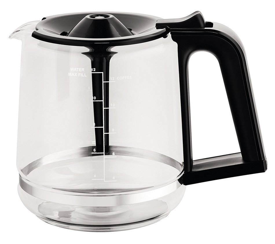 KRUPS XB1220 Replacement Carafe Compatible with EC311 EC313 EC314, 12 Cup, Glass N2