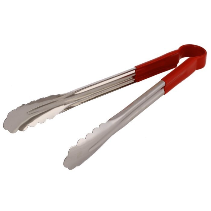 14" Multi-functional Stainless Steel Cake Bread Tongs Food Clip BBQ Kitchen Tool N3