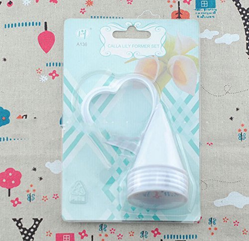 Oi Max Calla Lily Decorating Plunger Cutter Mold Sugar craft Fondant Cake Tool N2
