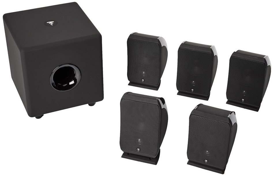 Focal Sib&Co Series 5.1 Jet Black Home Theater Speakers N4