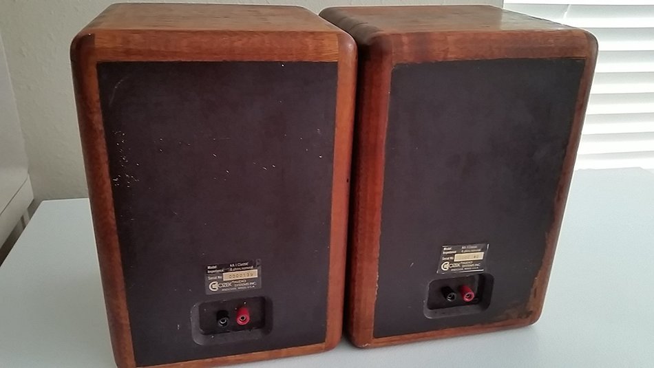 Vintage Cizek KA1 Classic Audio Speakers N2