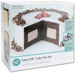 WMU - Fanci-Fill Cake Pan Set-Round 8.75"X2"