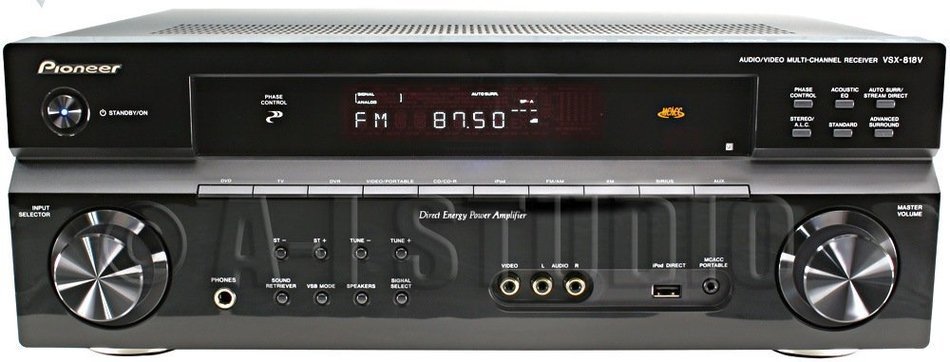 Pioneer VSX-818V 5.1-Channel AV Receiver (Discontinued by Manufacturer)