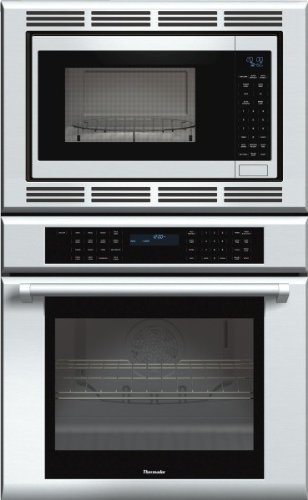 Thermador MEDMC301JP Combo Masterpiece Oven plus Convection Microwave, 30 in. 2Xt Racks, Pro Handle