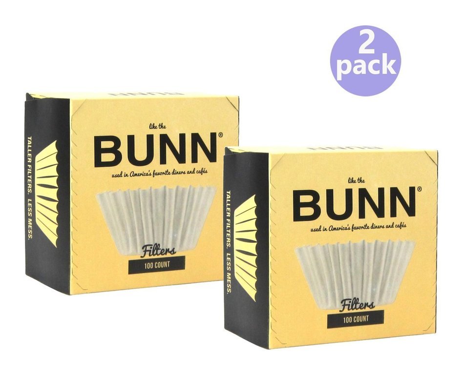 Bunn Home Brewer Basket Coffee Filters 100 Count N2