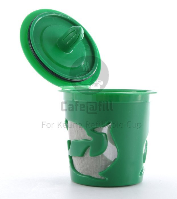 Three Count Premium Cafefill Keurig Reusable Refillable Coffee Filter Pod * Stainless Steel Micro Mesh/ Screen N3