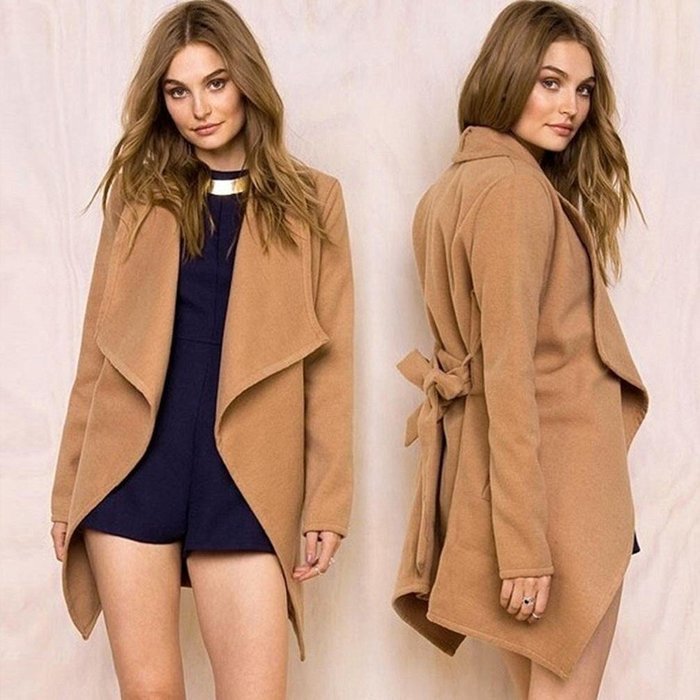 Windbreaker,Fashion Women's Coat Jacket Parka Outwear Cardigan Coat N8