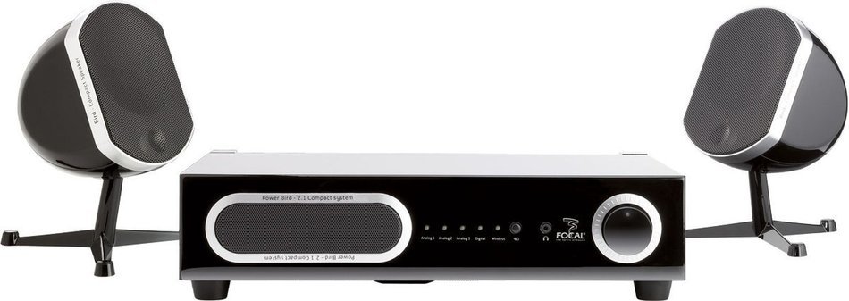 Focal Bird PAK 2.1 Speaker System, Black