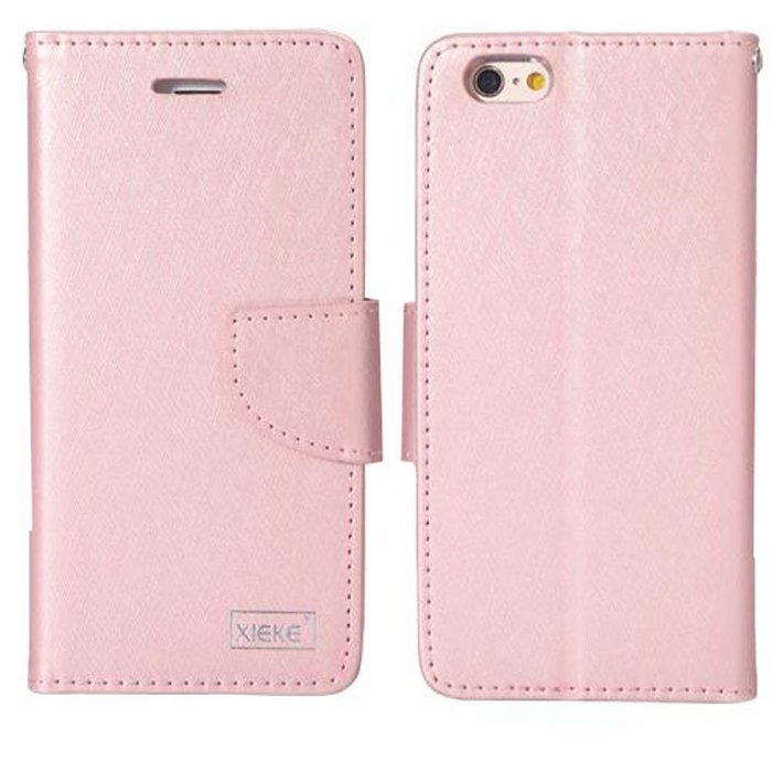 IPhone 6Plus / iPhone 6SPlus Case, Aroko Card Holder Stand Leather Wallet Case - Silk Flip Cover for 5.5" iPhone6Plus... N4