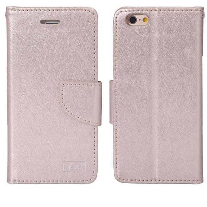 IPhone 6Plus / iPhone 6SPlus Case, Aroko Card Holder Stand Leather Wallet Case - Silk Flip Cover for 5.5" iPhone6Plus... N5