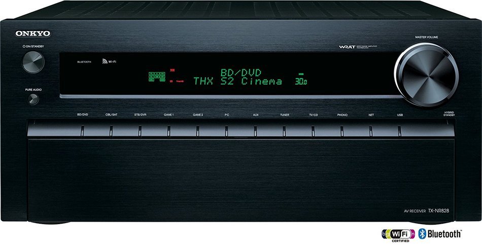 Onkyo TX-NR828 7.2-Channel Wireless Network A/V Receiver N5