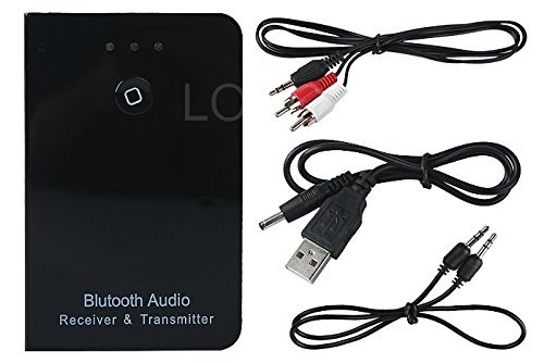 Enjoydeal Fashion Amazing Black 2-in-1 Bluetooth Audio Receiver and Transmitter N4